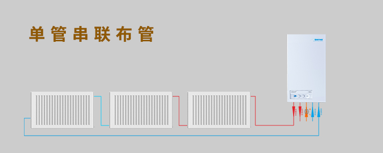 单管串联布管